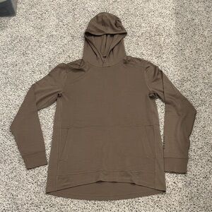 NOBULL Men's Merino wool hooded shirt. Size medium